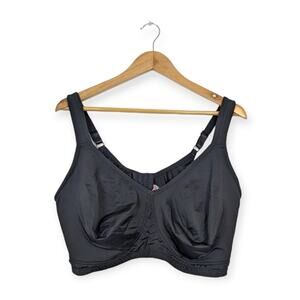 Comfort Choice Black Full Coverage Back Close T-Shirt Bra